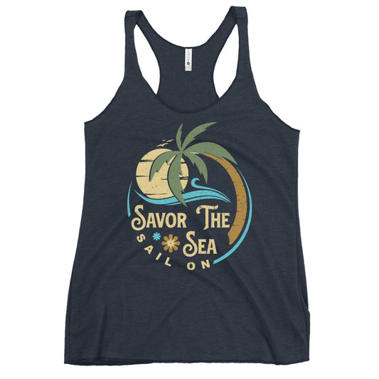 SO STS Palm Women's Racerback Tank