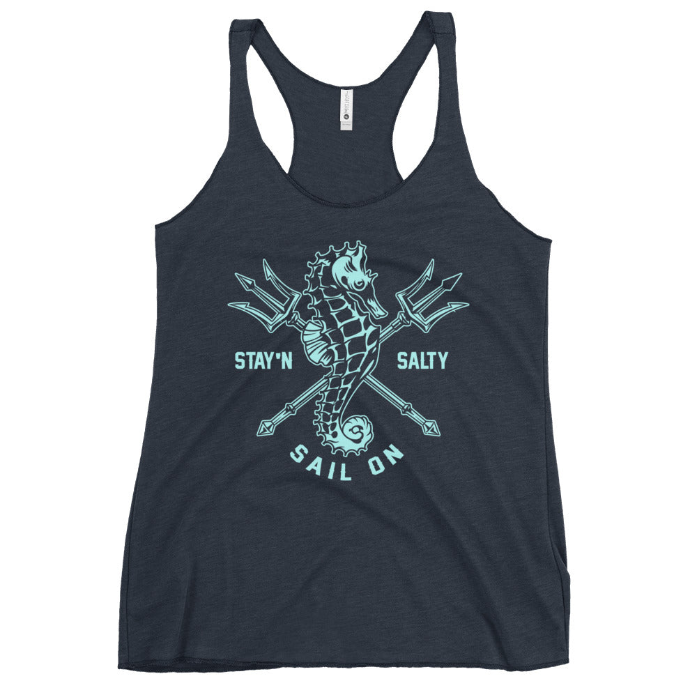 SO Stayn Salty Women's Racerback Tank