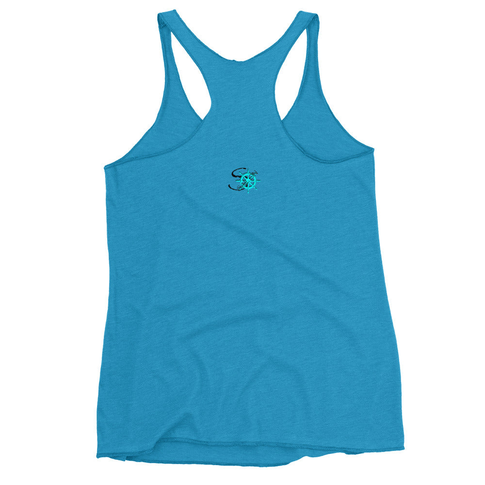 SO Hibiscus Women's Racerback Tank