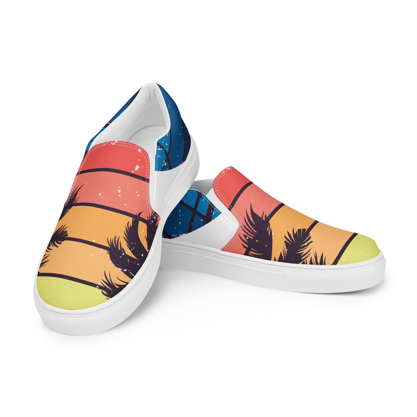 SO Sunset Palm Women’s slip-on canvas shoes