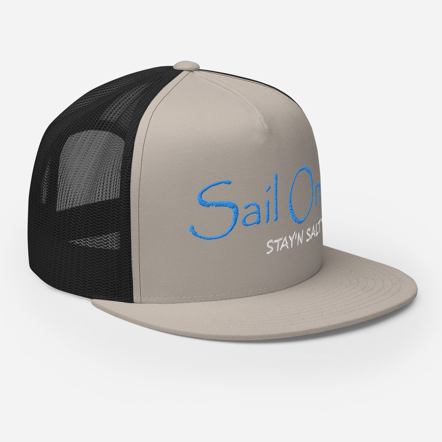 SAIL ON 5 Panel Trucker Cap