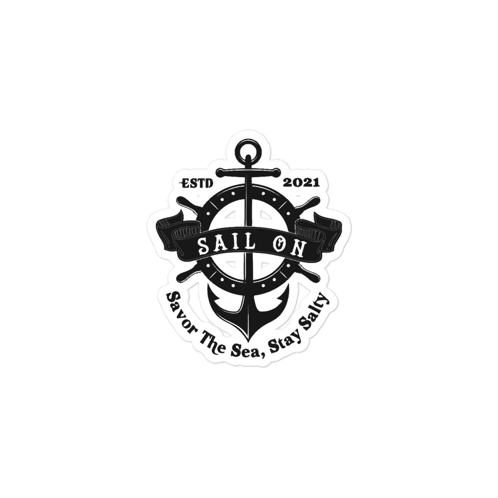 SO Anchor Helm Sticker