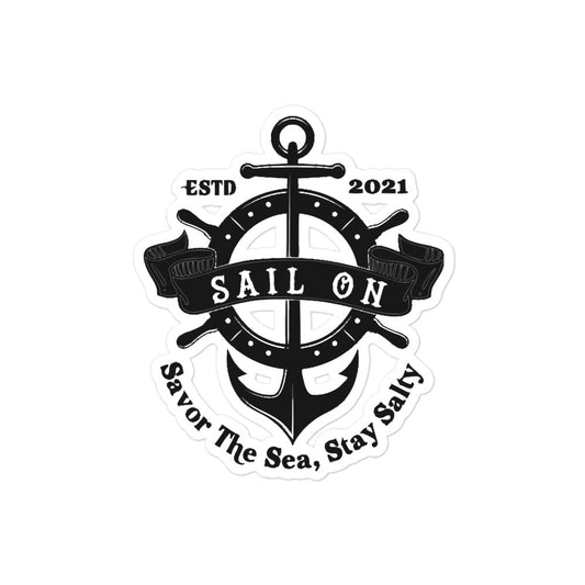 SO Anchor Helm Sticker