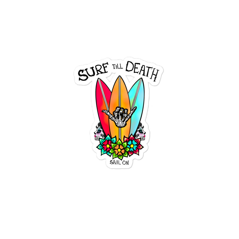 SO Surf sticker