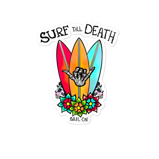 SO Surf sticker