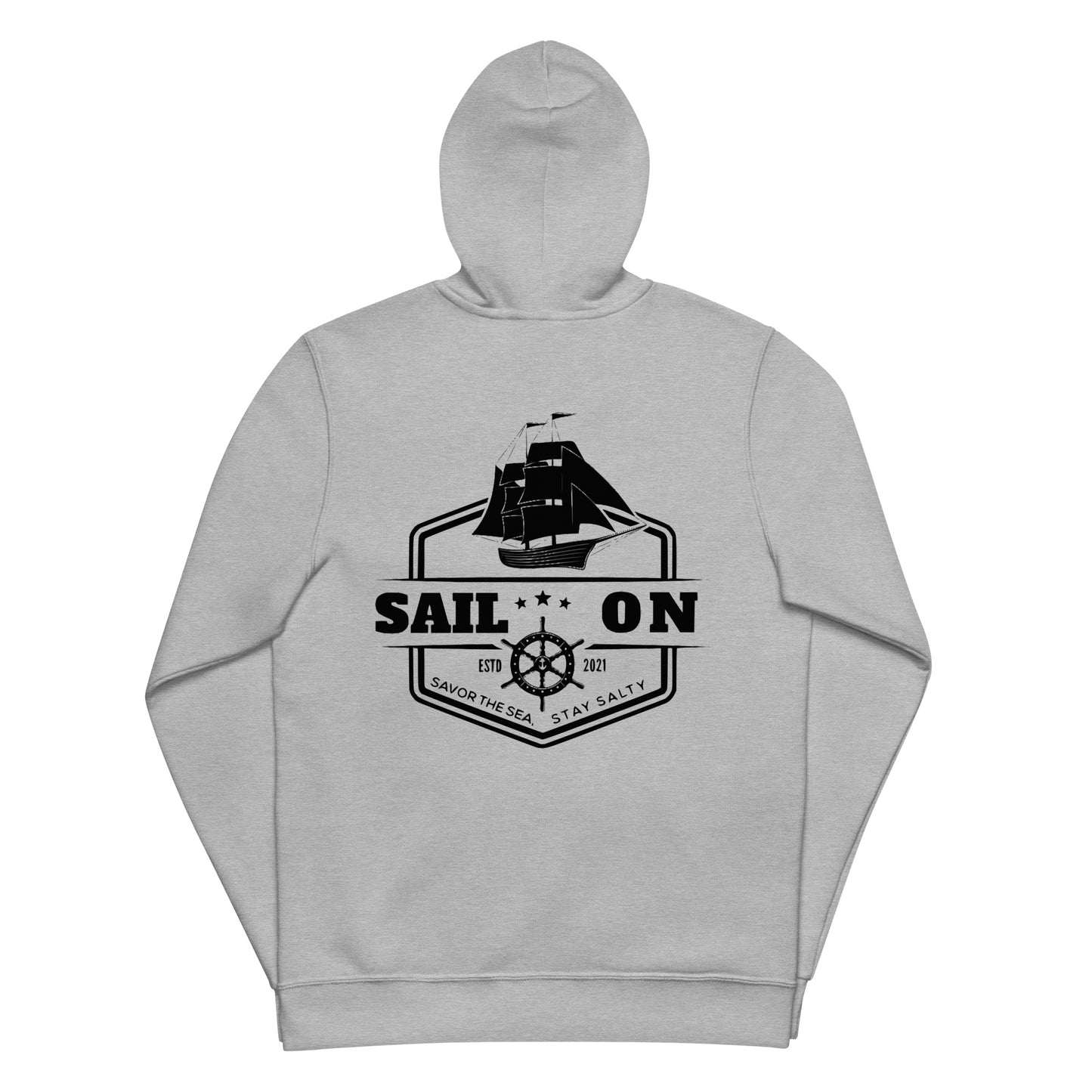 SO Sail basic zip hoodie Unisex