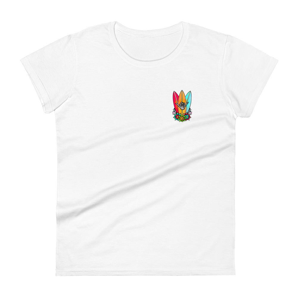 Surf Till Death Women's short sleeve t-shirt